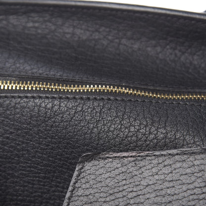 Celine Crisped Calfskin Mini Tie Knot Tote Black 7 of 29