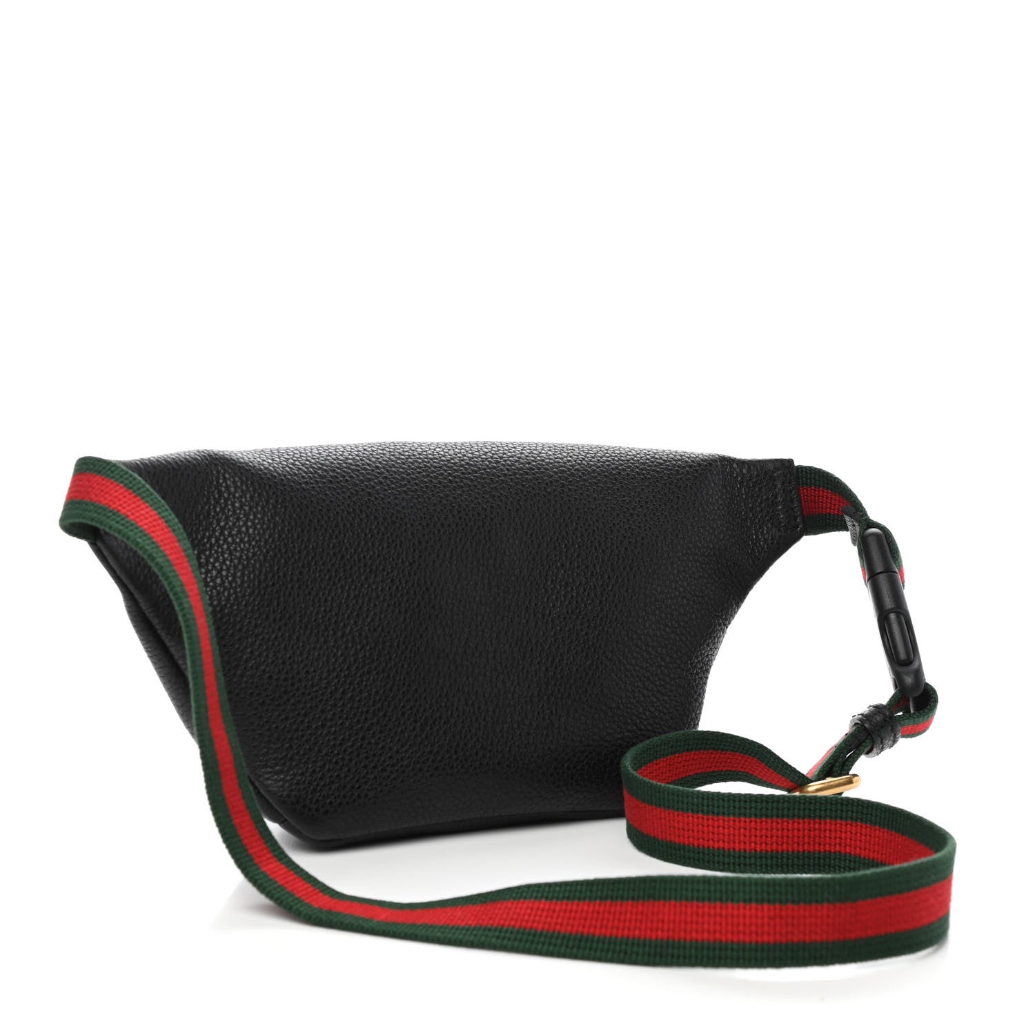 Gucci Grained Calfskin Small Logo Belt Bag Black 3 of 11