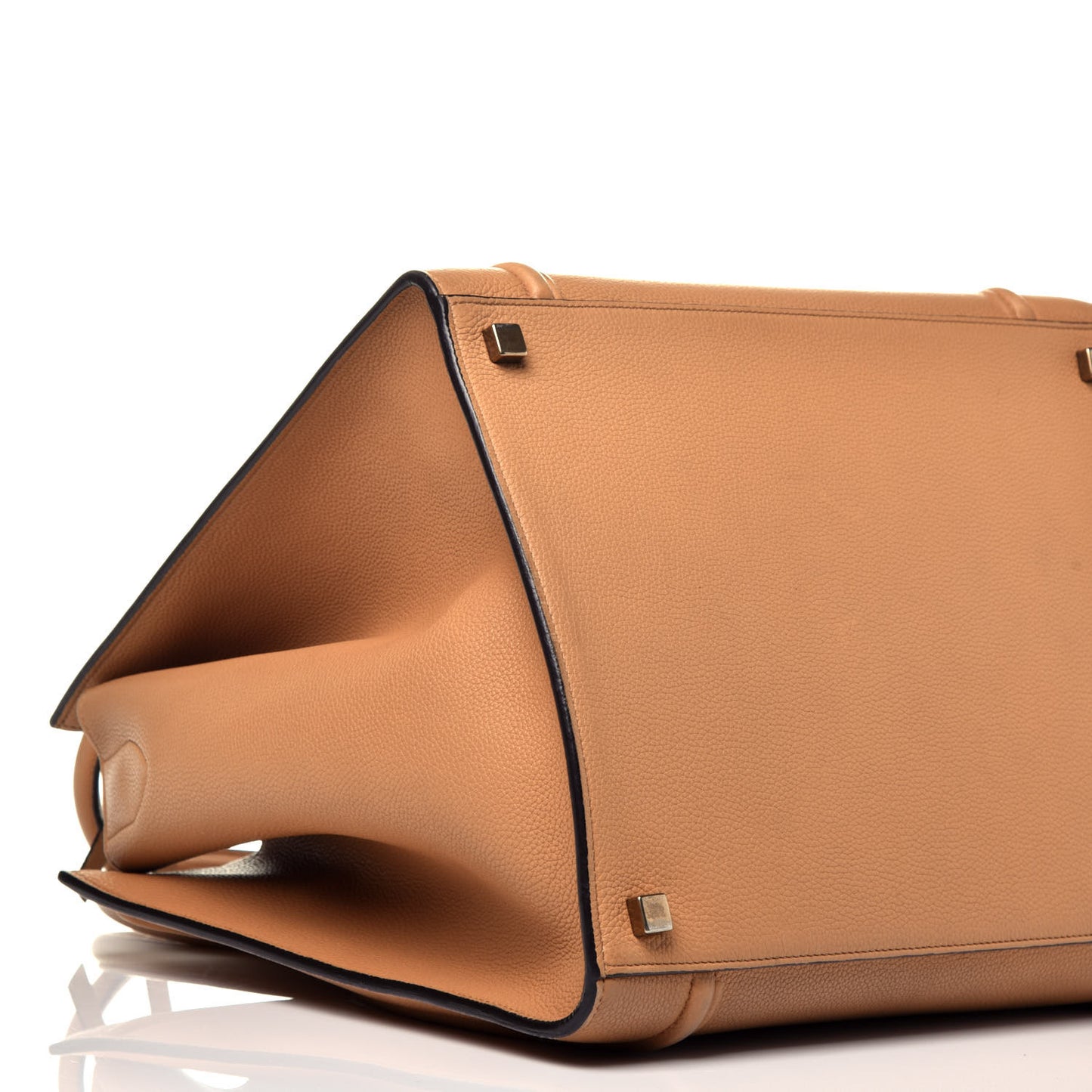 Baby Grained Calfskin Medium Phantom Luggage Camel