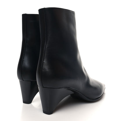 Hermes Calfskin Faveur 55 Low Boots 37 Black 4 of 8