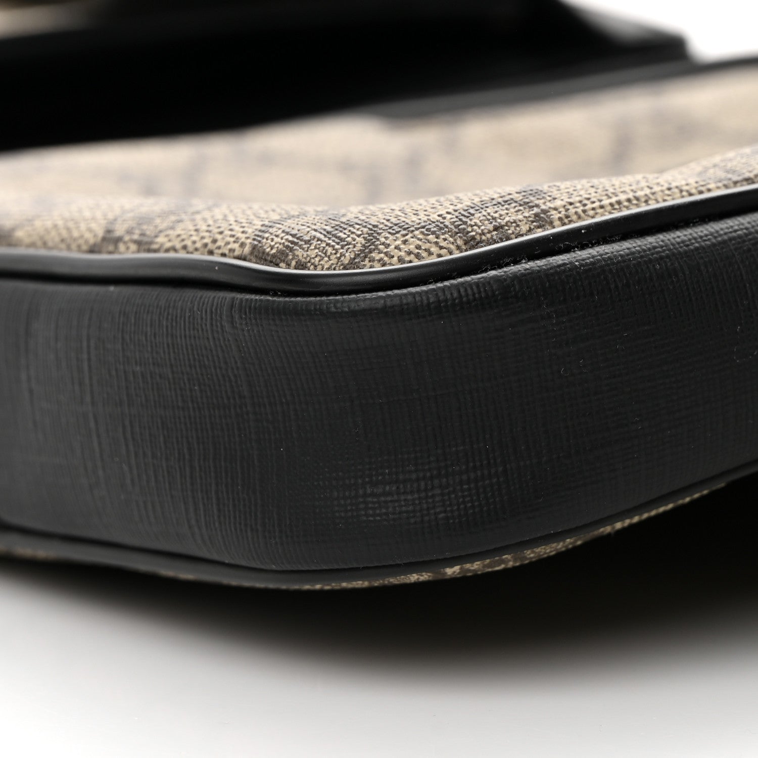 Gucci GG Supreme Monogram Web Belt Bag Black 14 of 18