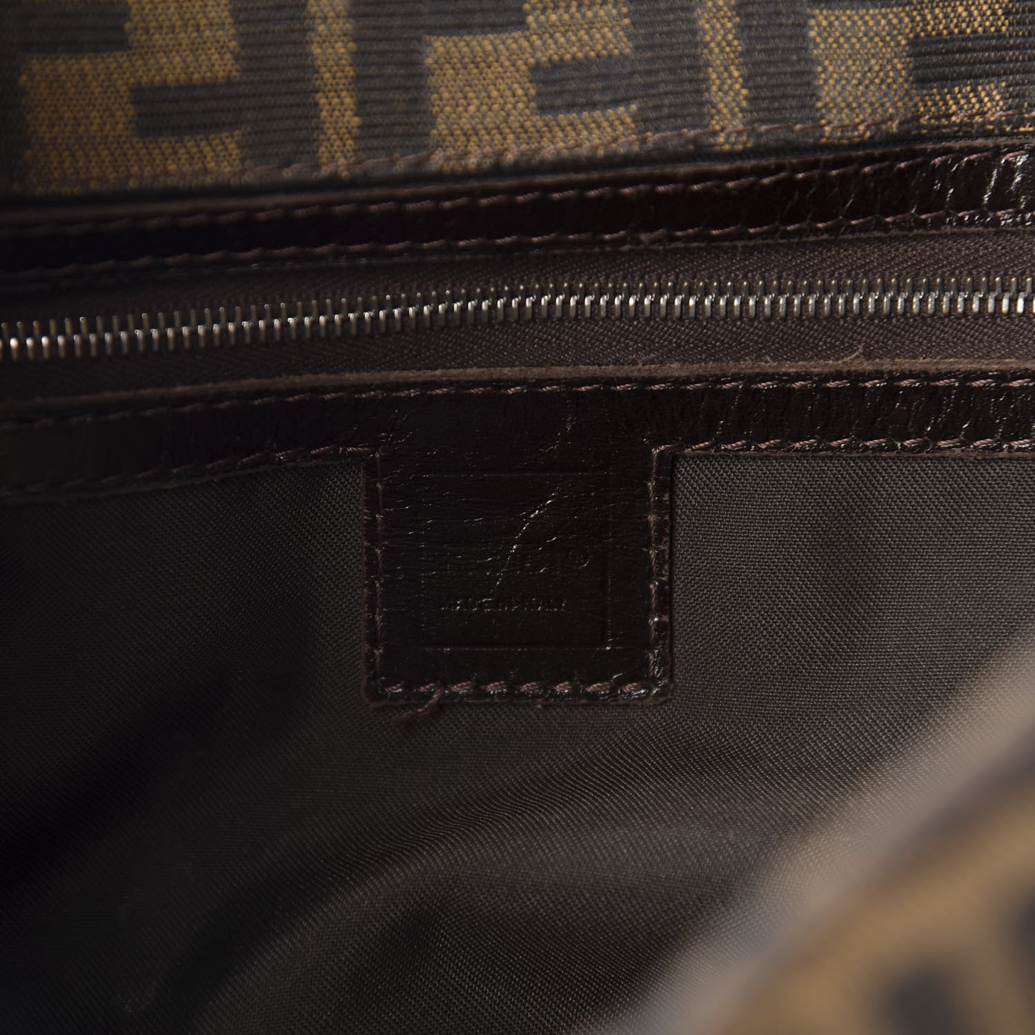 Fendi Zucca Hobo Tobacco 14 of 15