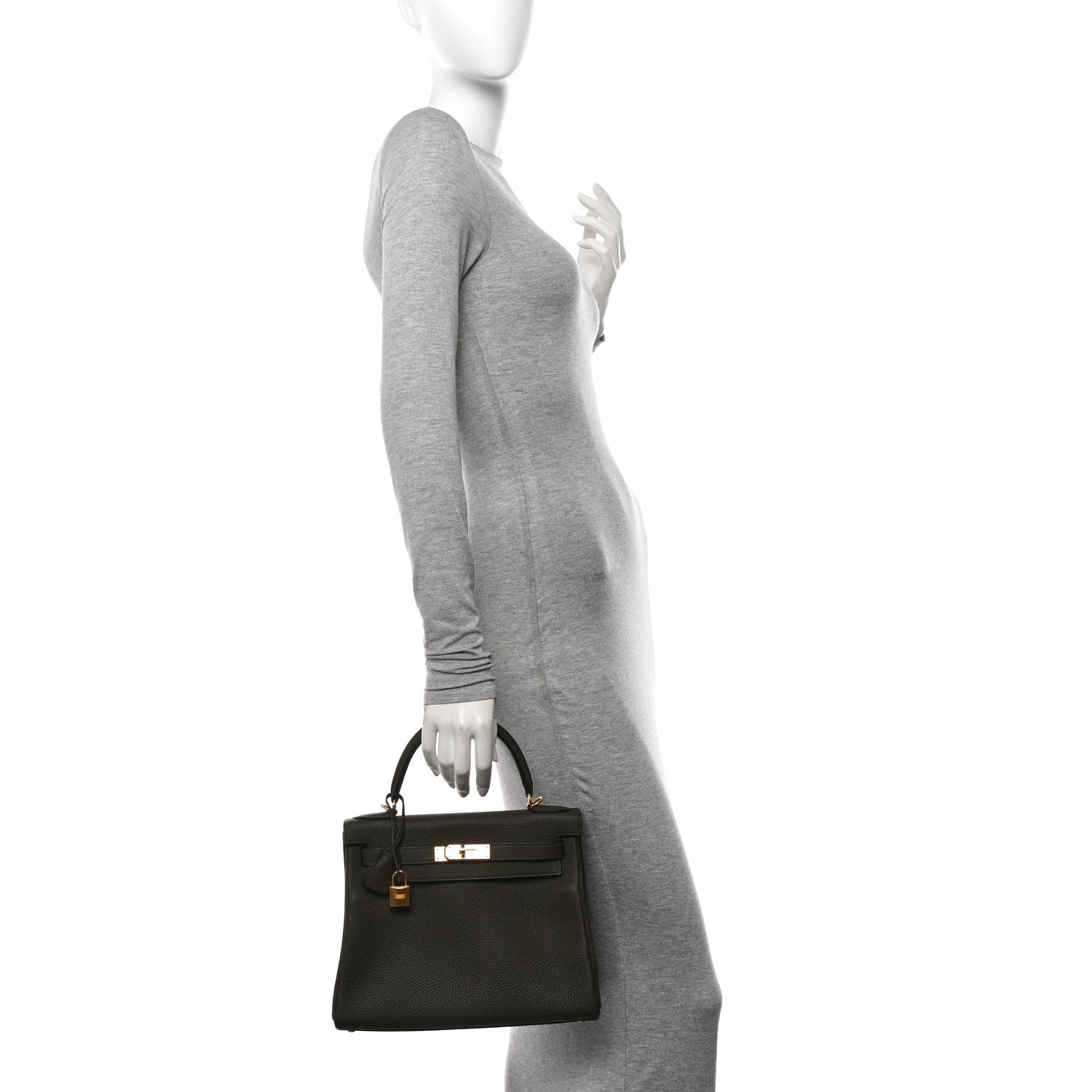 Hermes Togo Kelly Retourne 28 Vert Maquis 2 of 13