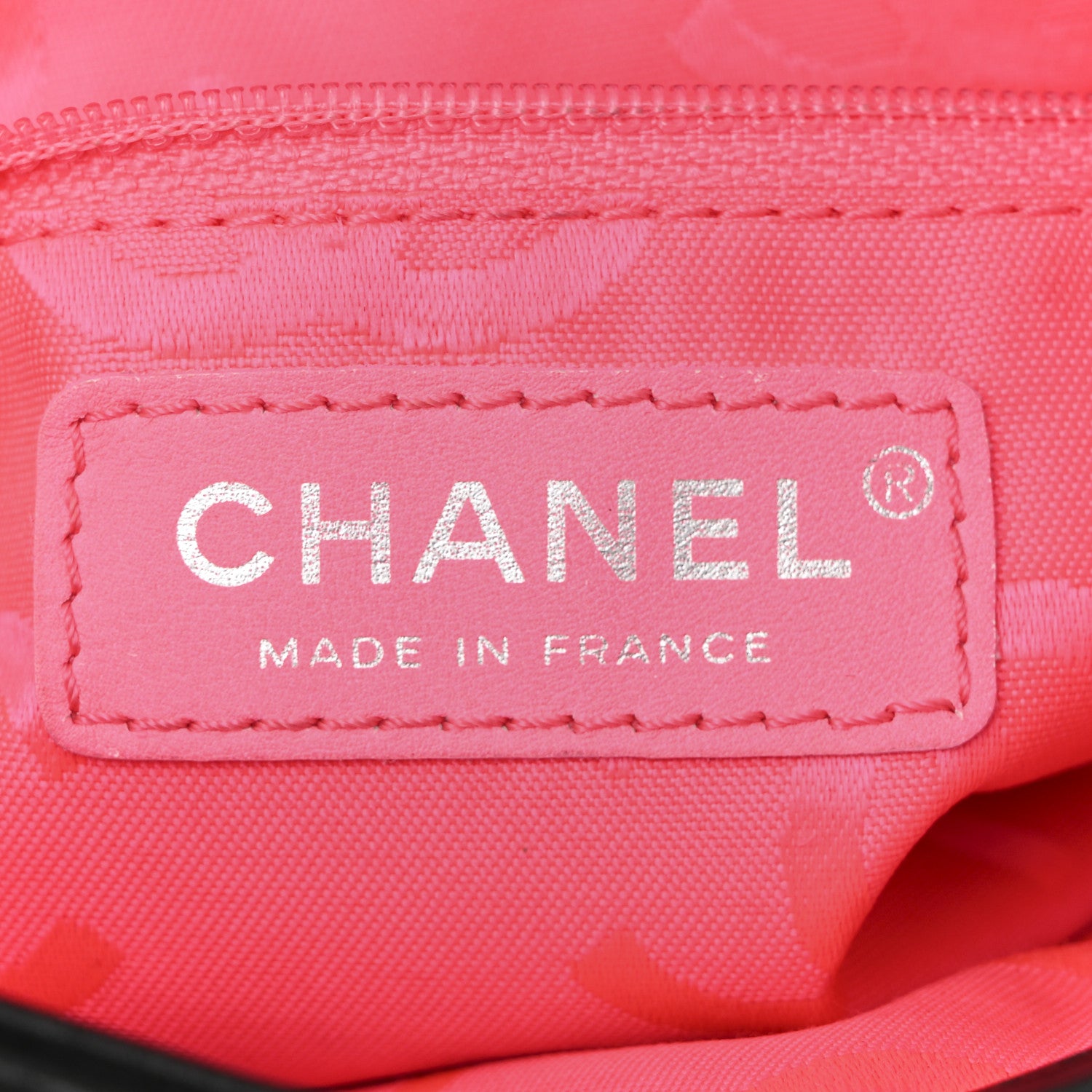 Chanel Calfskin Quilted Large Cambon Flap Black White 6 of 11