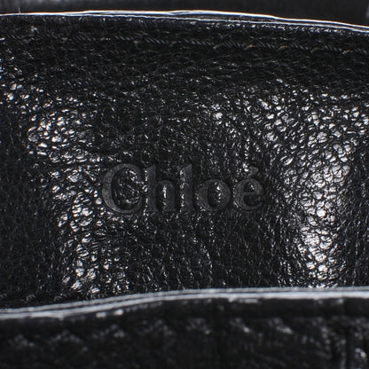 Chloe Python Chevron Paddington Black 7 of 9