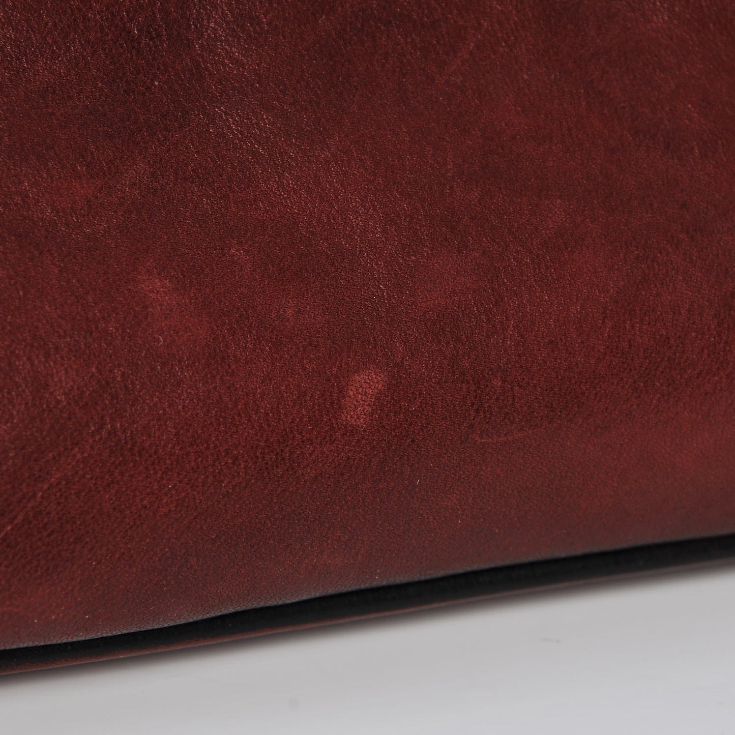 Calfskin Medium Gaucho Double Saddle Bag Red