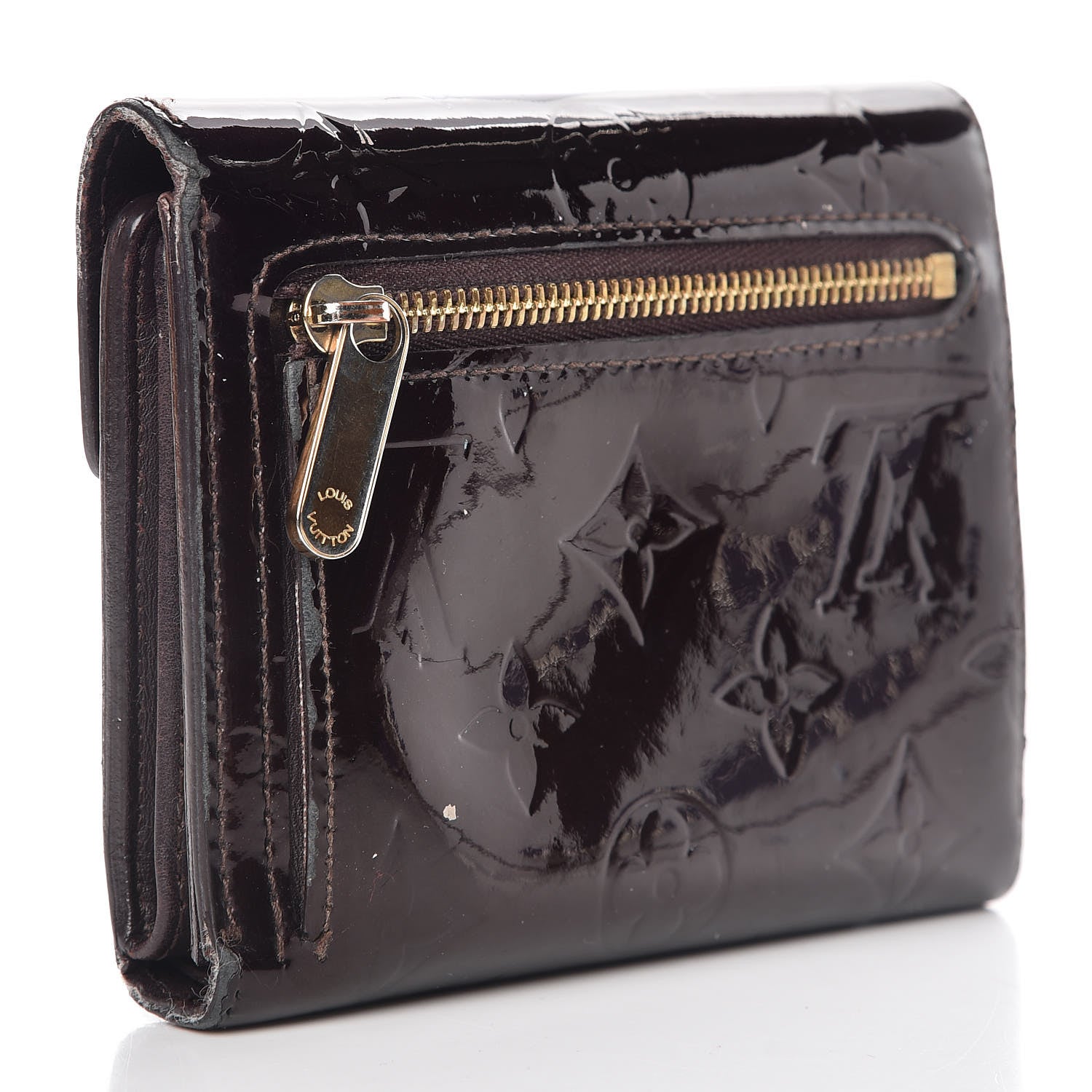 Louis Vuitton Vernis Koala Wallet Amarante 3 of 23