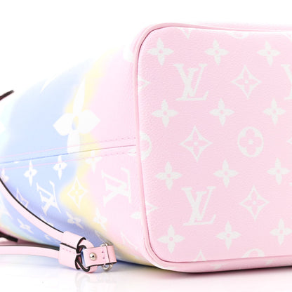 Louis Vuitton Monogram Escale Neverfull MM Pastel 6 of 7
