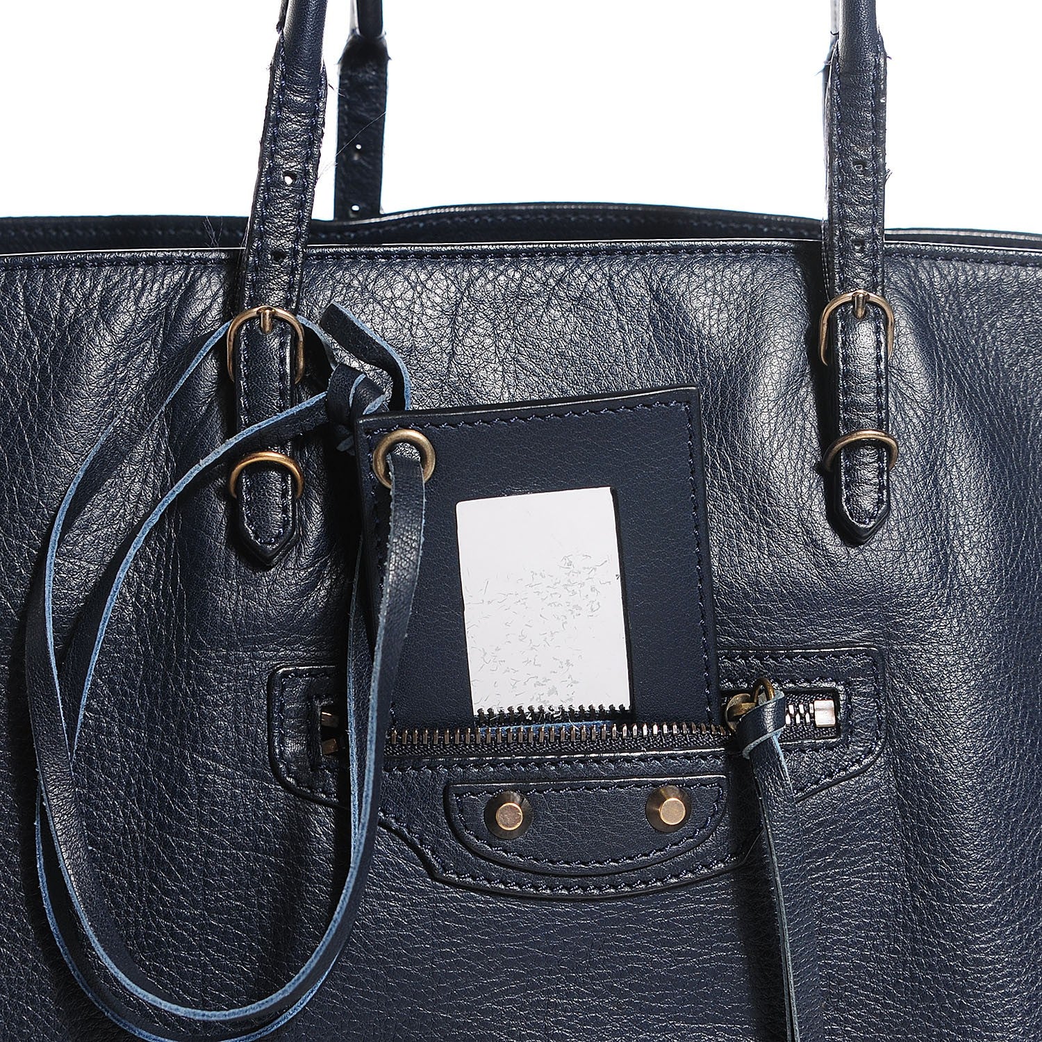 Balenciaga Veau Papier A4 Tote Bleu Roi 9 of 12