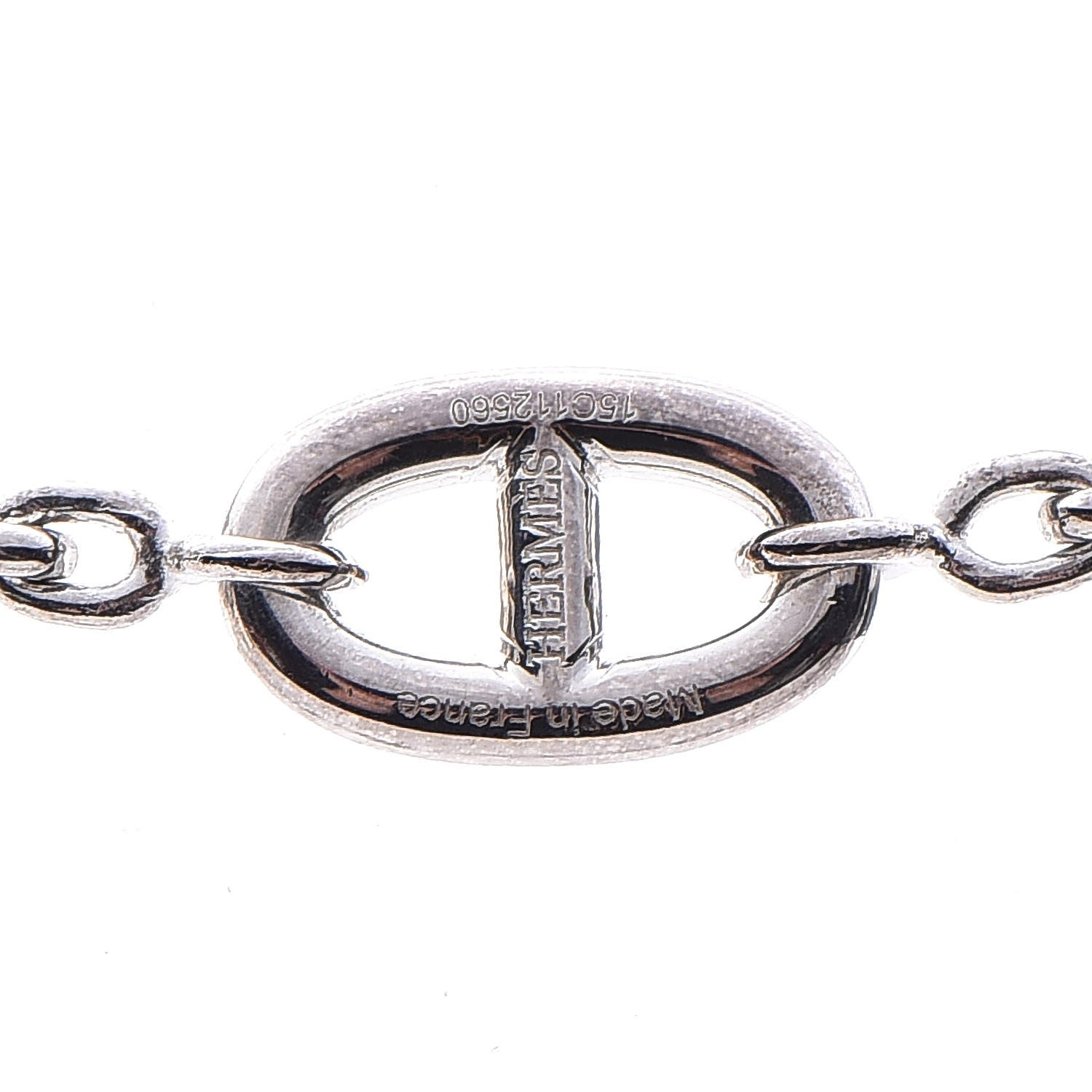 Hermes Sterling Silver Farandole Necklace 120 6 of 7