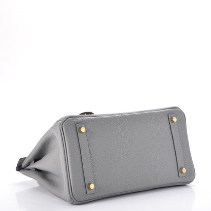 Hermes Togo Birkin 30 Gris Mouette 4 of 38