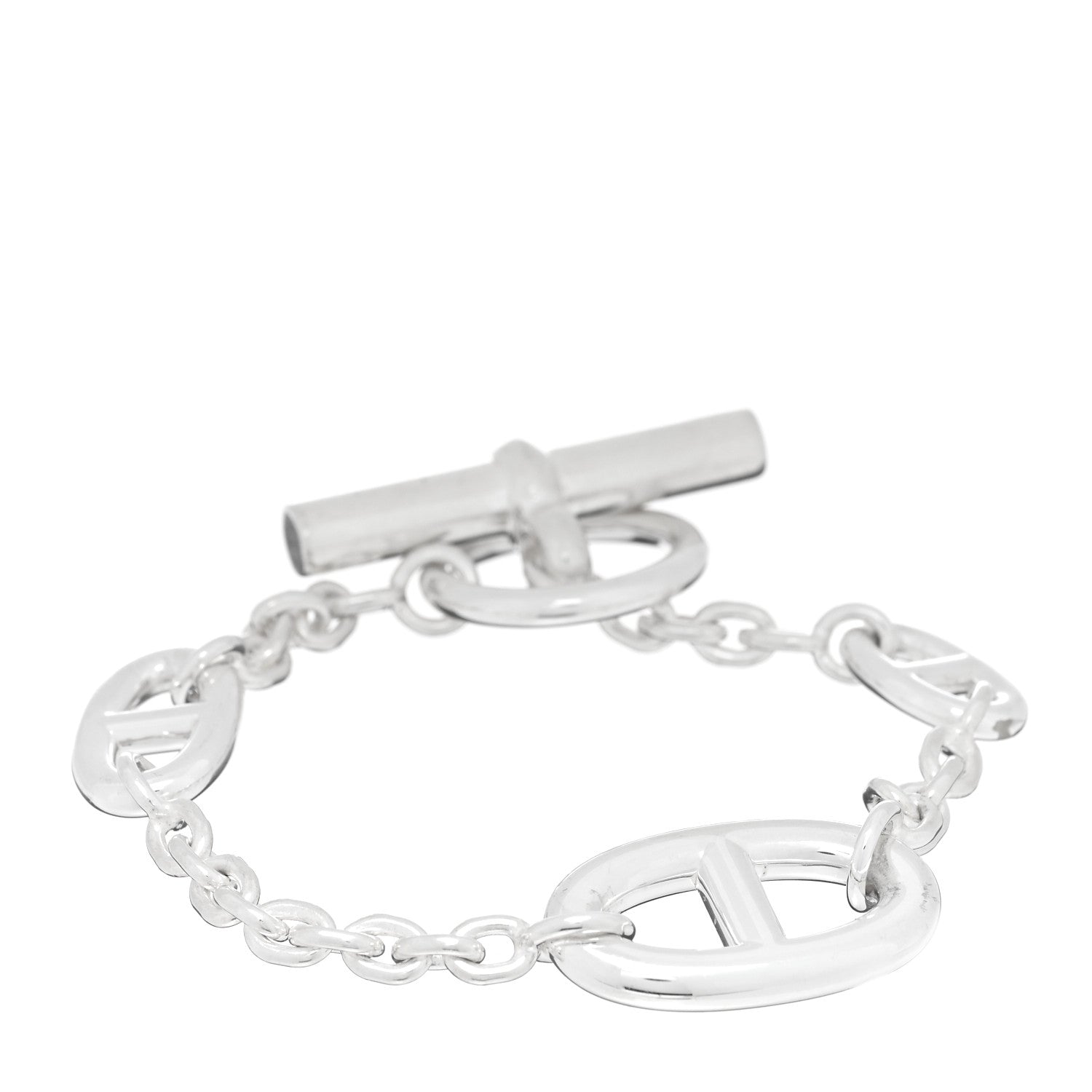 Hermes Sterling Silver Farandole Bracelet SH 1 of 3