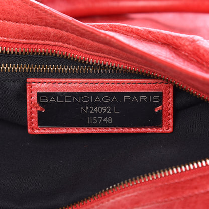 Balenciaga Agneau Classic Hardware City Rouge Coquelicot 6 of 13