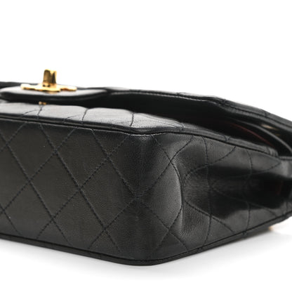 Chanel Lambskin Quilted Small Double Flap Black 10 of 12
