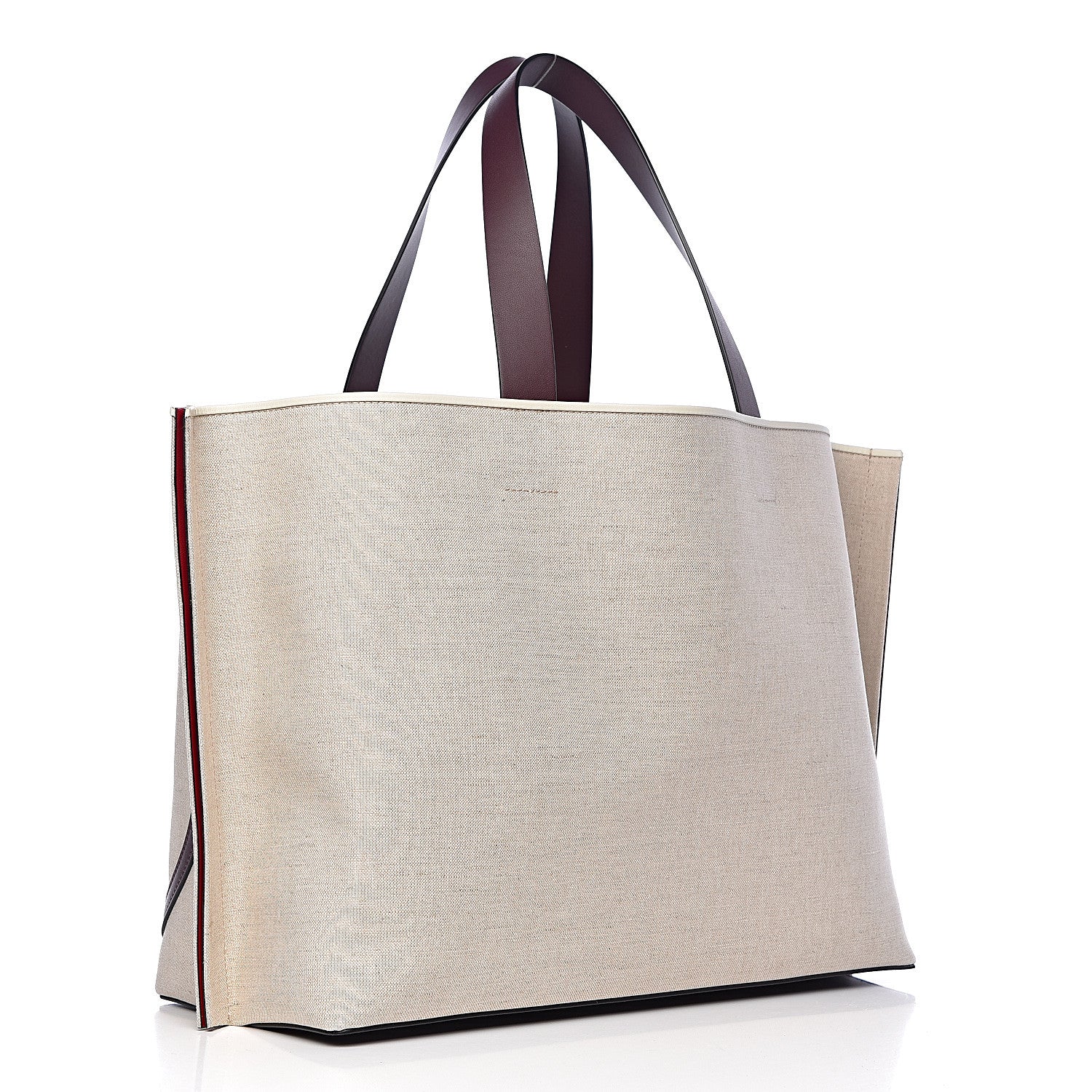 Valentino Garavani Canvas Large Escape Tote Natural Brown 4 of 10