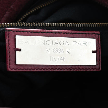 Balenciaga Agneau Classic Hardware City Cassis 7 of 8