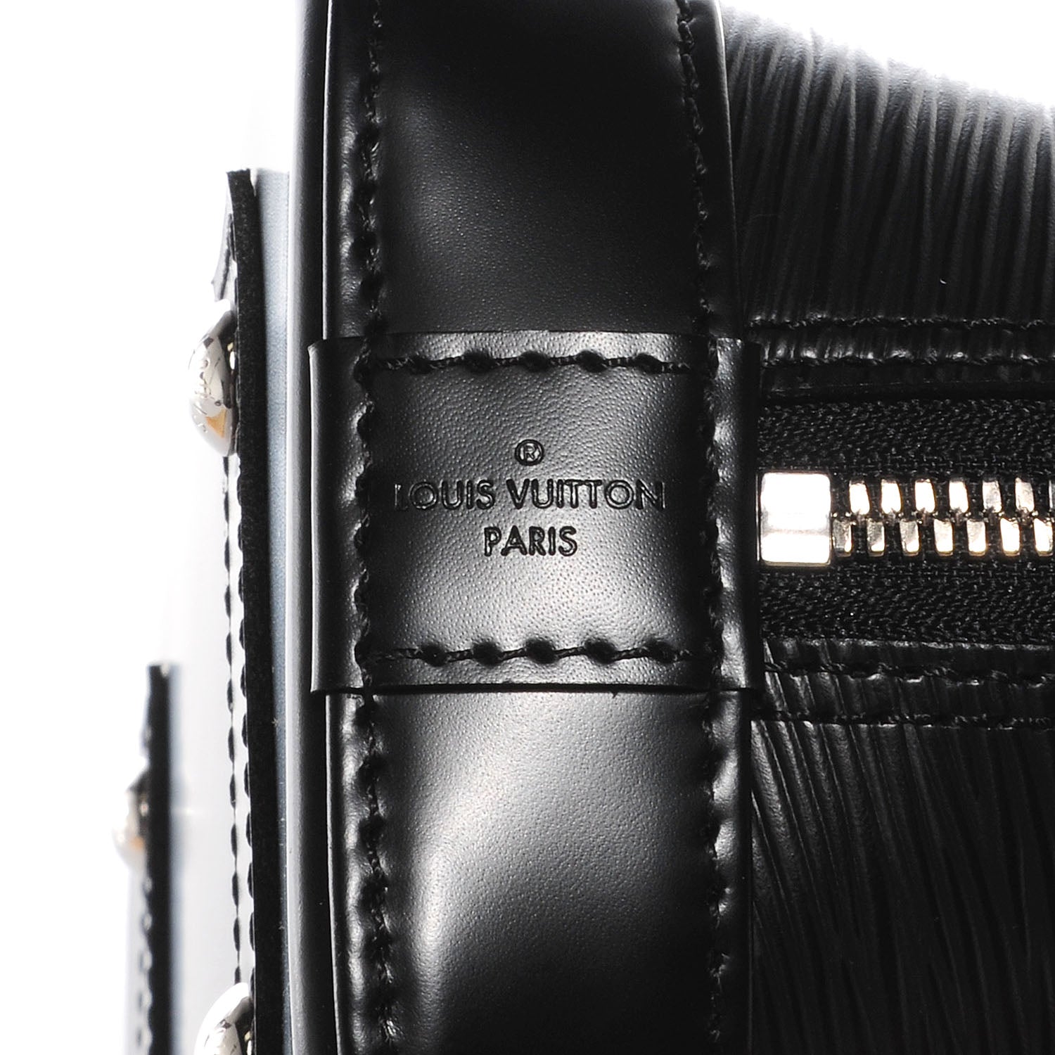 Louis Vuitton Epi Alma BB Black 5 of 8