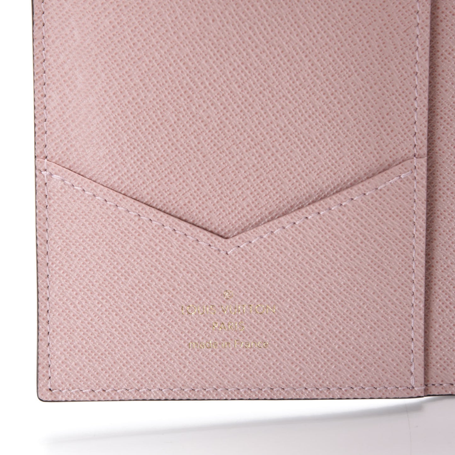 Monogram 2020 Christmas Animation Big Wheel Passport Cover Rose Ballerine