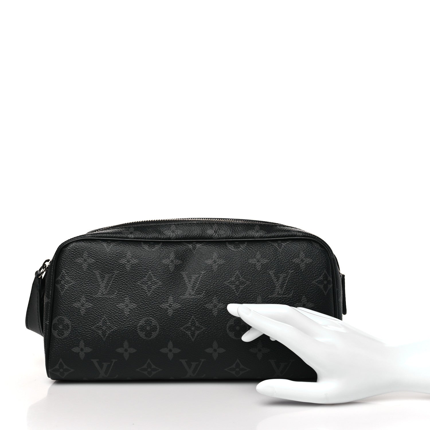 Louis Vuitton Monogram Eclipse Dopp Kit Toilet Pouch 2 of 9