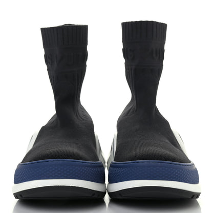 Louis Vuitton Stretch Textile LV Archlight Sneaker Boots 38 Black Blue 2 of 4