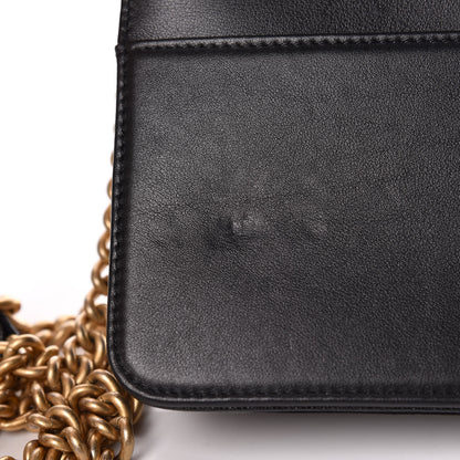 Chanel Caviar Quilted Boy Wallet On Chain WOC Black 13 of 15