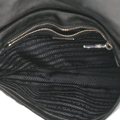 Prada Nylon Tessuto Impuntu Quilted Flap Black 5 of 9