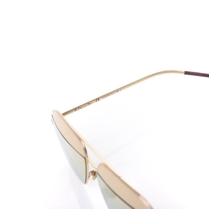 Christian Dior Split 1 Aviator Sunglasses Gold 5 of 8