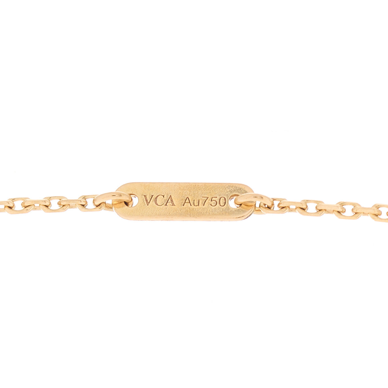 18K Rose Gold Sweet Alhambra Pendant Necklace