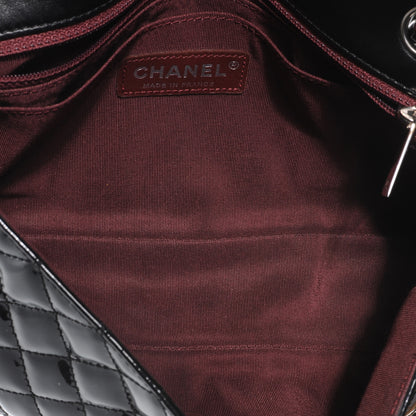 Chanel Patent Secret Label Medium Flap Black 6 of 8