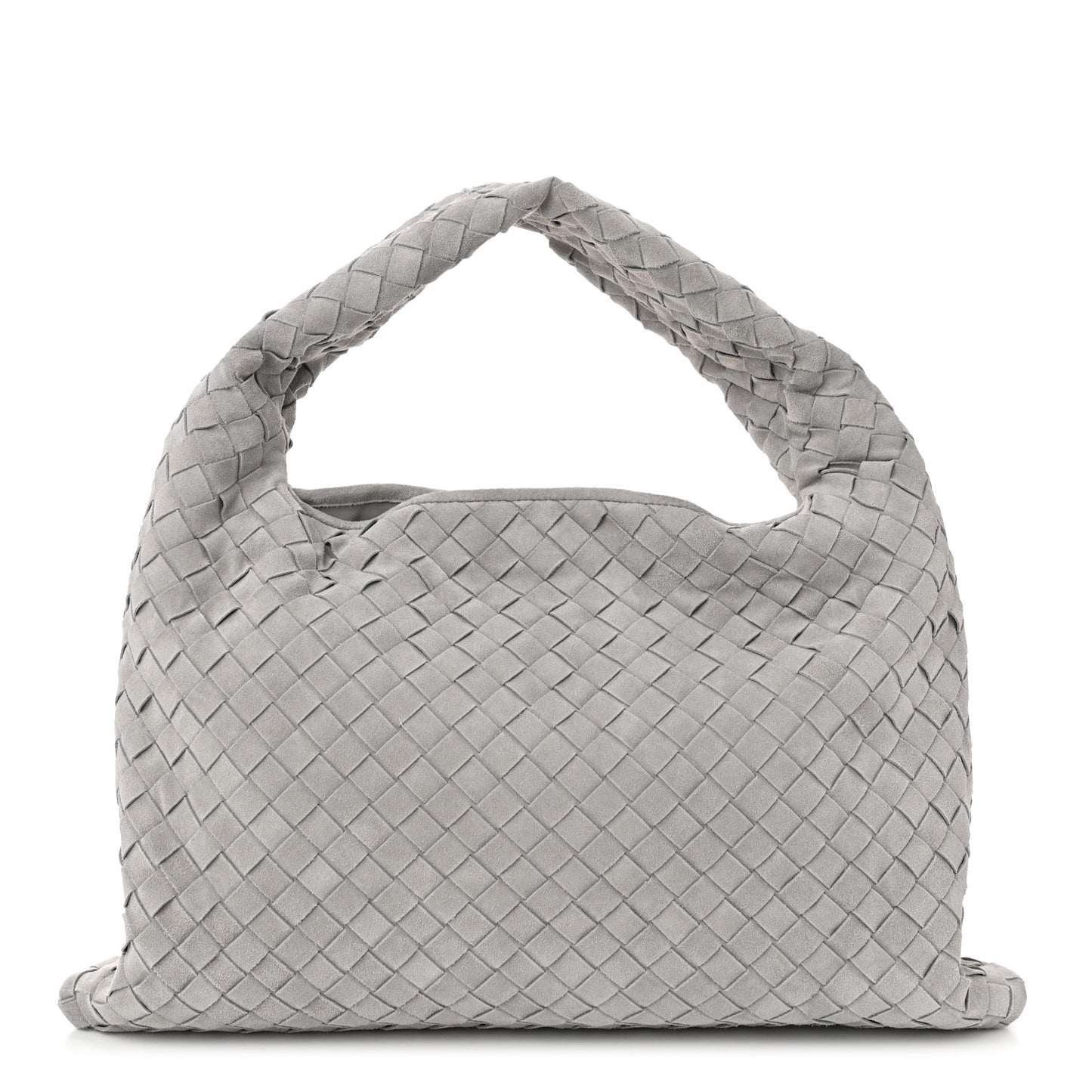 Suede Intrecciato Small Hop Sterling