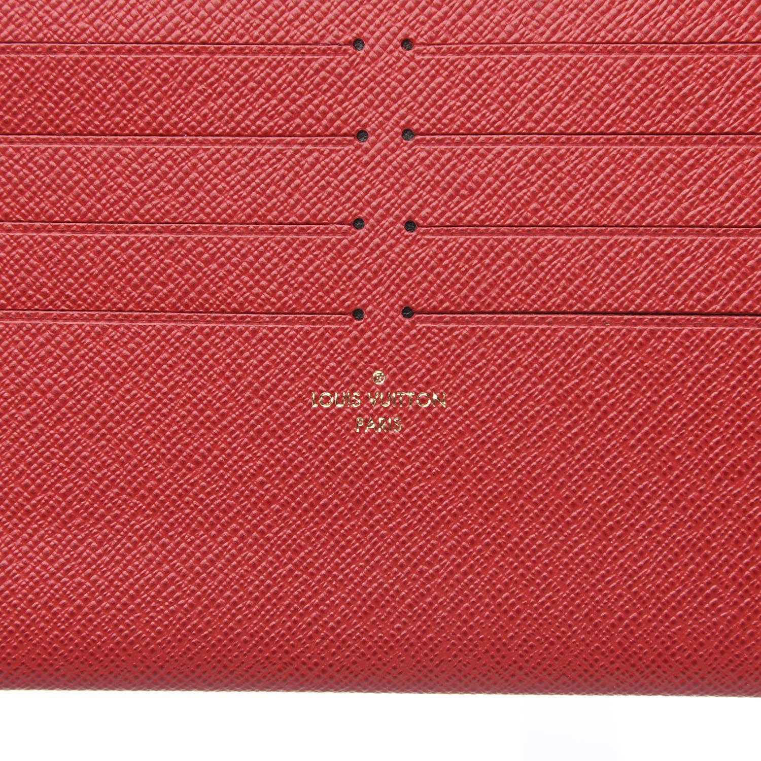 Louis Vuitton Calfskin Felicie Chain Wallet Card Holder Insert 6 of 6