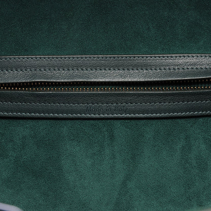 Celine Smooth Calfskin Medium Phantom Luggage Bottle Green 7 of 8