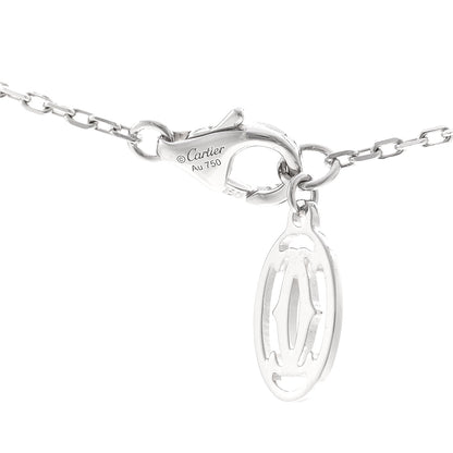 Cartier 18K White Gold Diamond SM D'Amour Pendant Necklace 4 of 5
