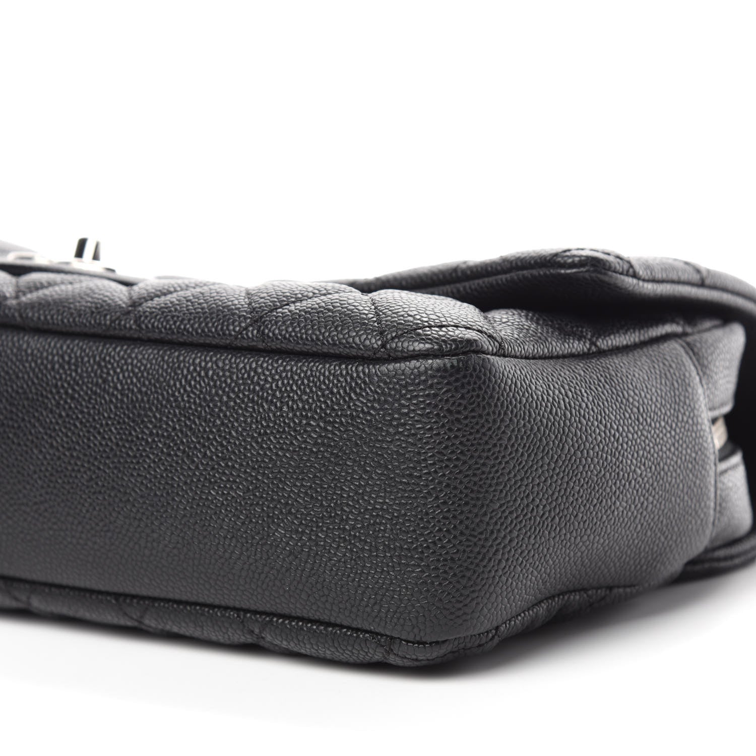 Chanel Caviar Quilted Jumbo Easy Flap Black 7 of 11