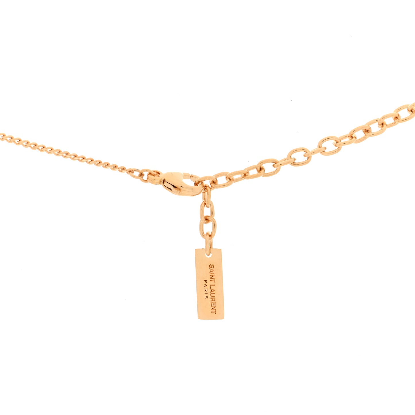 Metal Opyum Twist Necklace Gold
