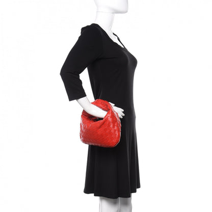 Bottega Veneta Nappa Intrecciato Mini Jodie Red 2 of 9
