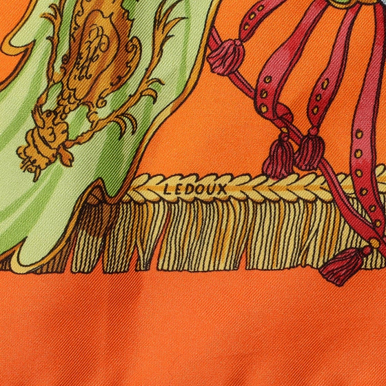 Hermes Silk Caparacons De La France Et De L'Inde Scarf 90 4 of 7