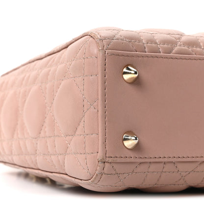 Christian Dior Lambskin Cannage Small My ABC Dior Lady Dior Blush 8 of 10