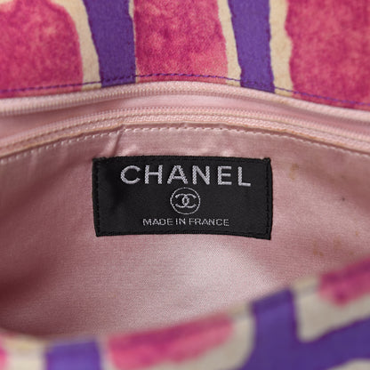 Chanel Nylon Printed Small Flap Purple 8 of 24