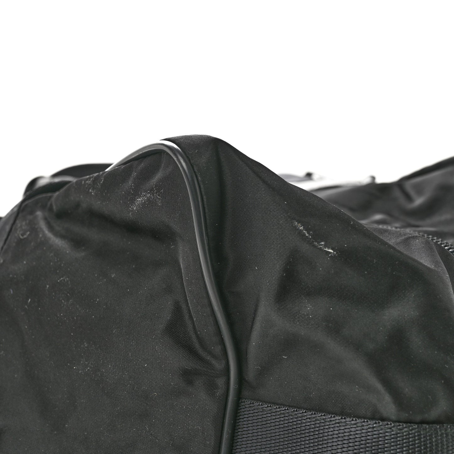 Re-Nylon Saffiano Duffle Bag Black