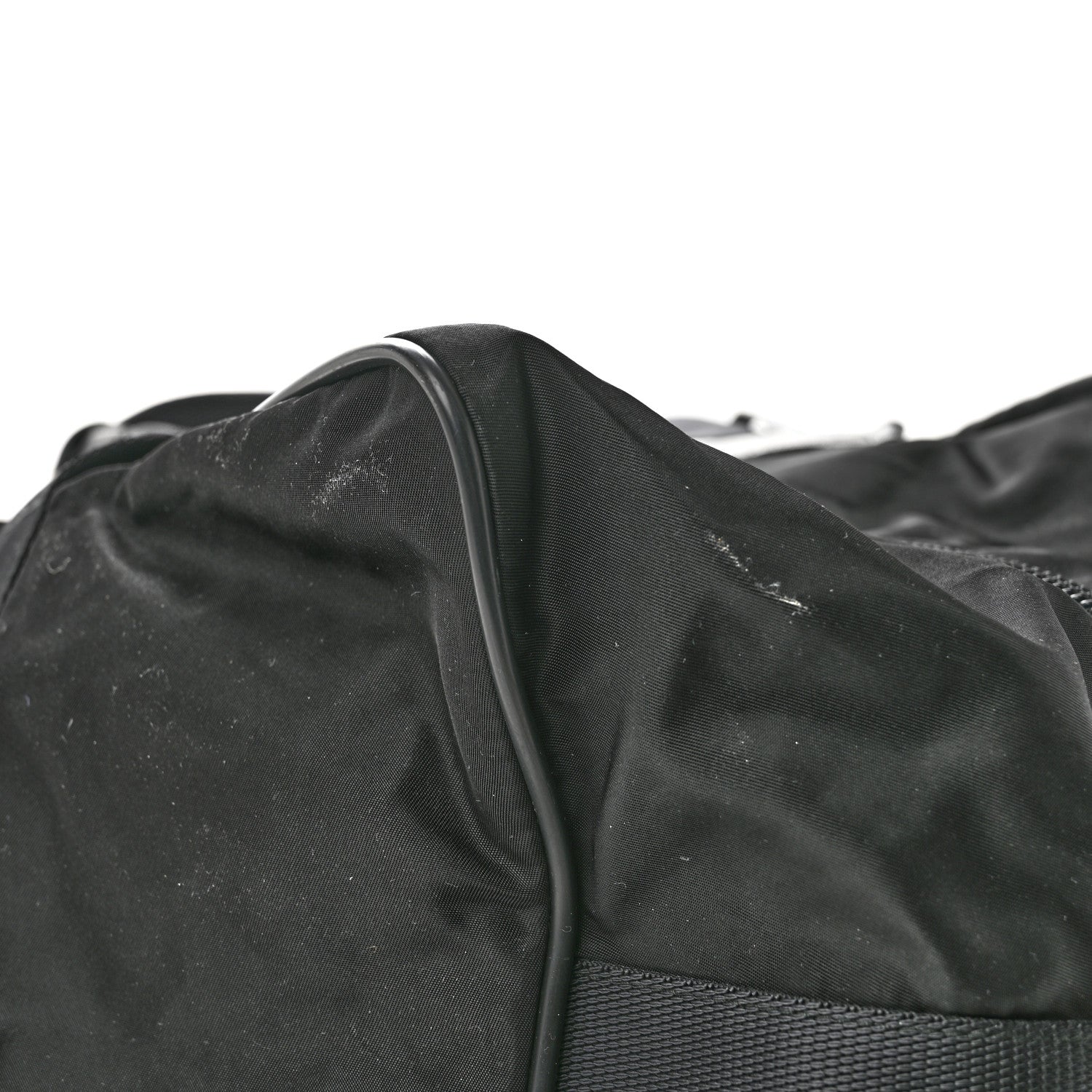 Prada Re-Nylon Saffiano Duffle Bag Black 10 of 13