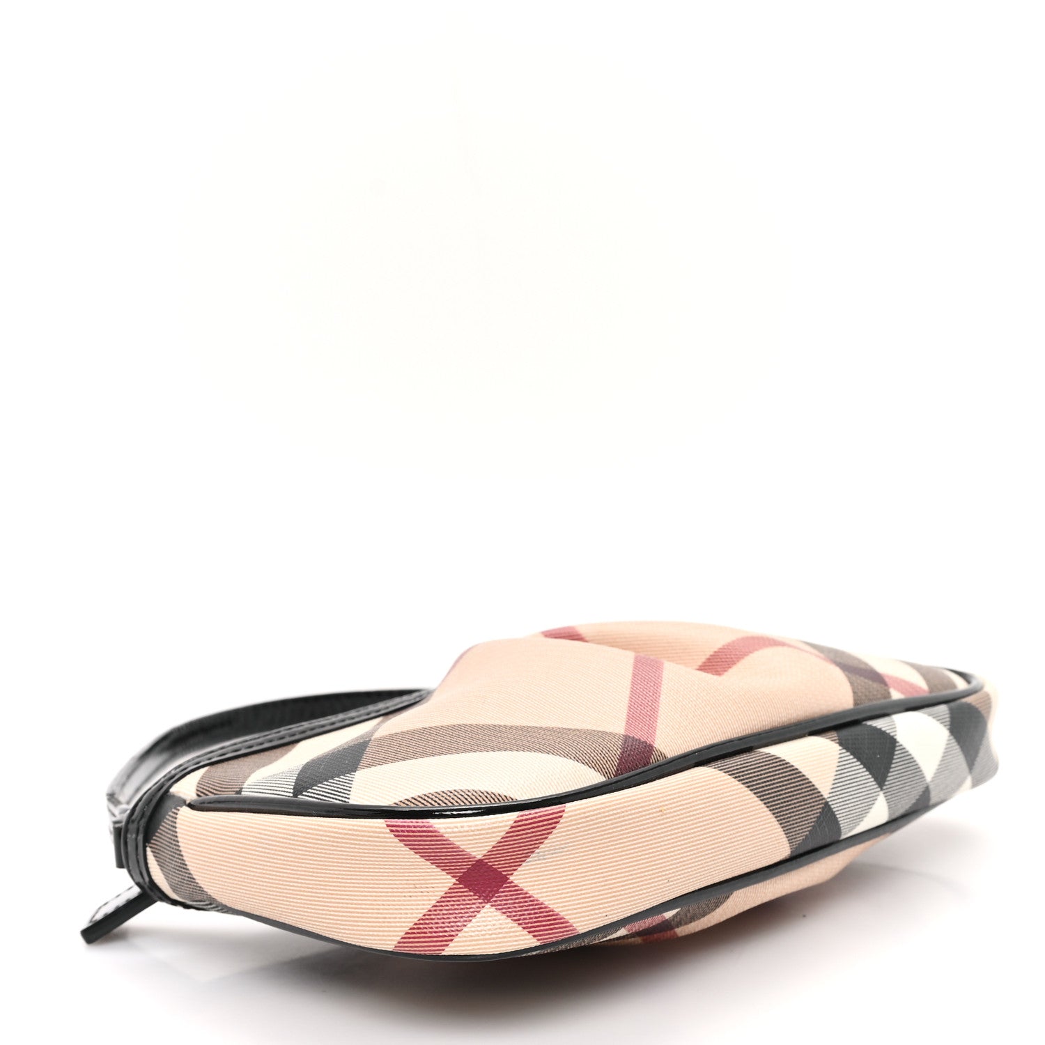 Burberry Nova Check Mini Shoulder Bag Black 4 of 12