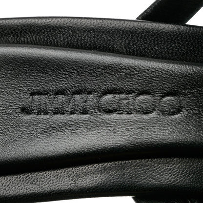 Jimmy Choo Nappa Diosa 90 Sandals 36 Black 6 of 10