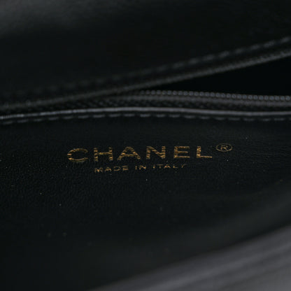 Chanel Caviar Quilted Sweetheart Flap Black 6 of 11