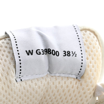 Chanel Calfskin Suede Crystal Womens CC Sneakers 38.5 White 8 of 8