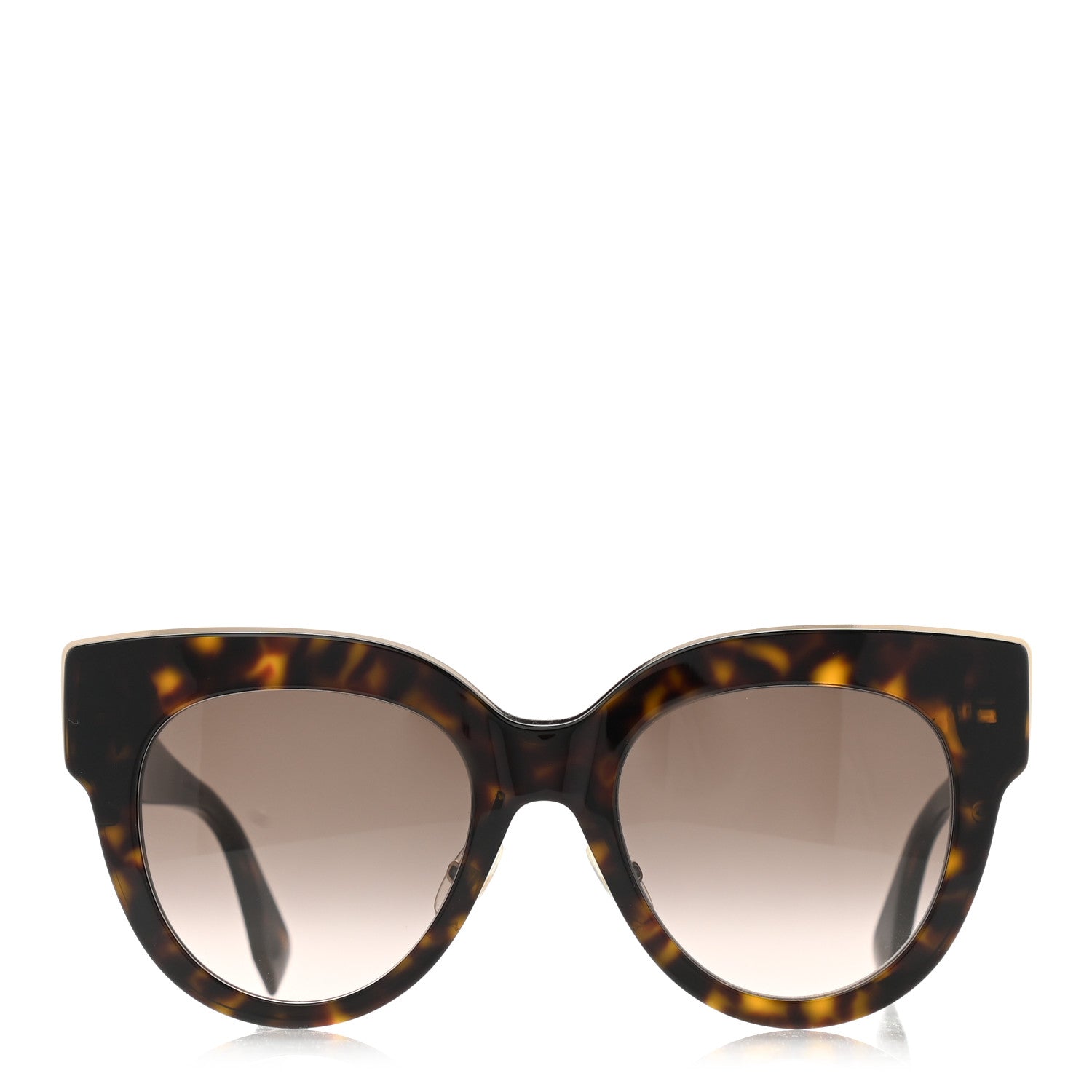 Fendi Acetate F is Fendi Cat Eye Sunglasses FF 0360/G/S Havana 2 of 7