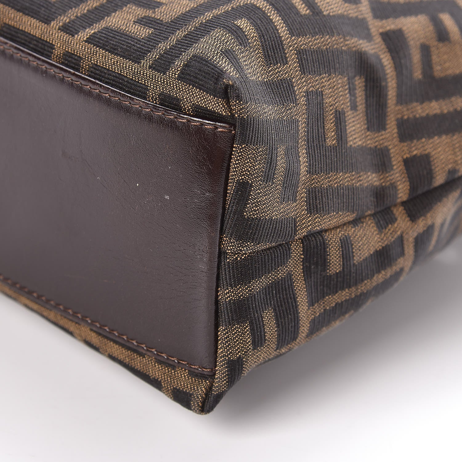 Fendi Zucca Tote Tobacco 8 of 9