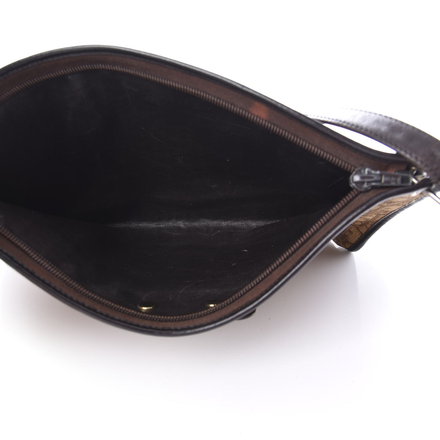 Monogram Shoulder Bag Brown