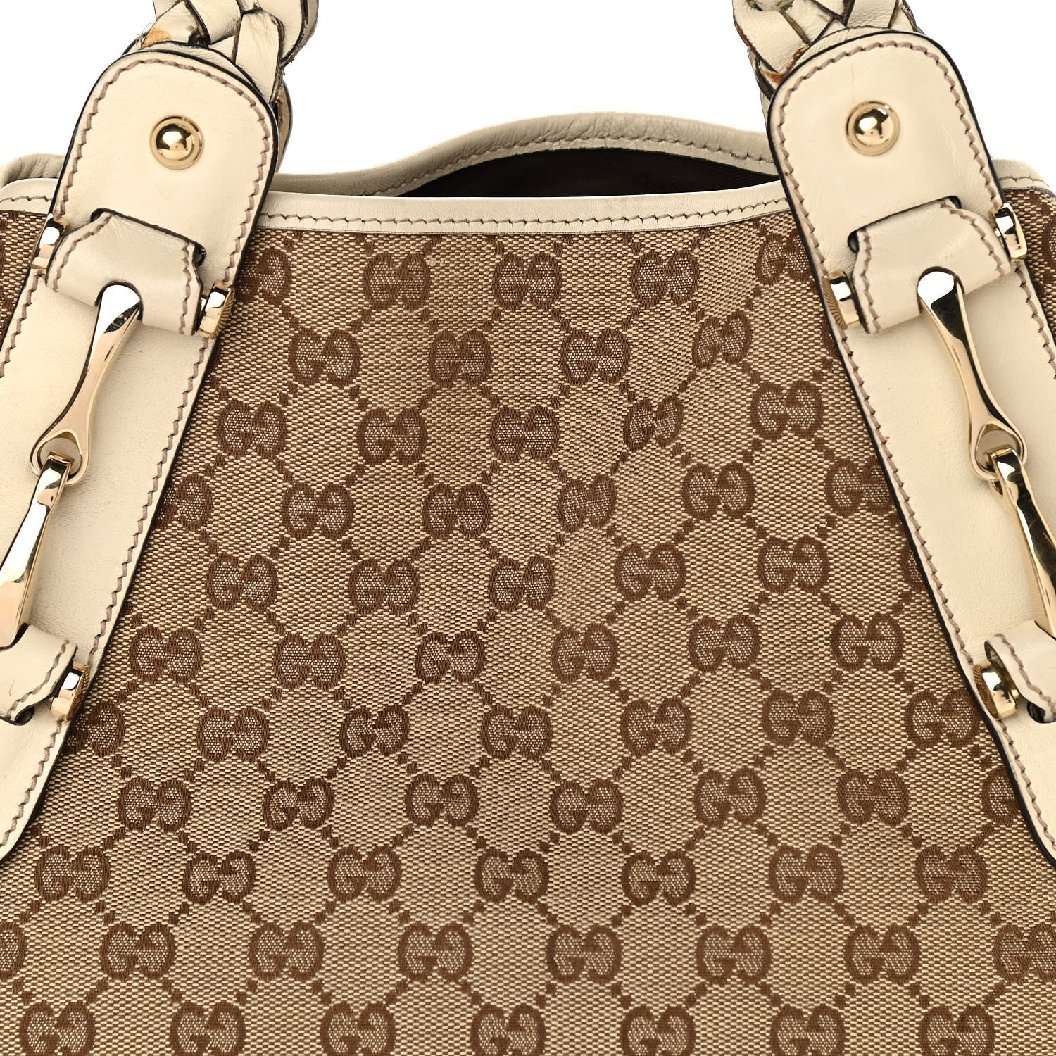 Gucci Monogram Small Pelham Shoulder Bag Off White 8 of 14