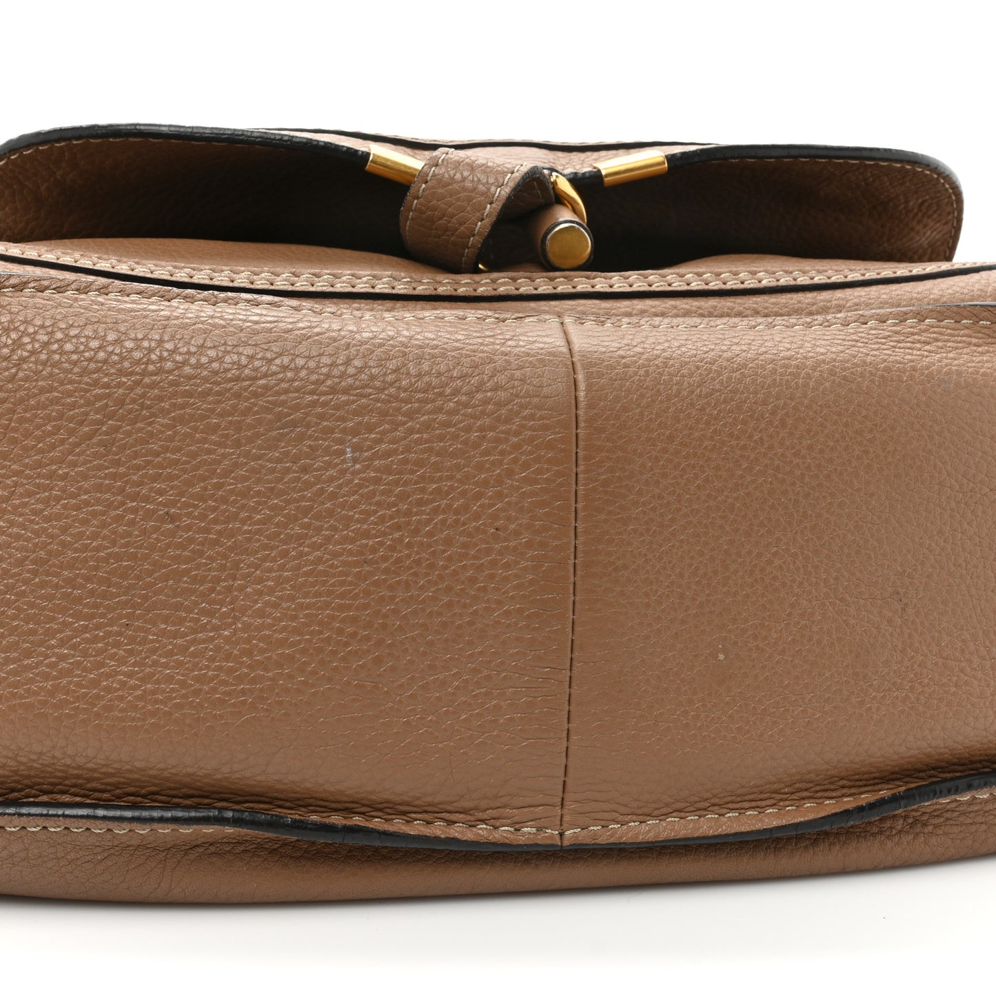 Calfskin Medium Marcie Satchel Nut